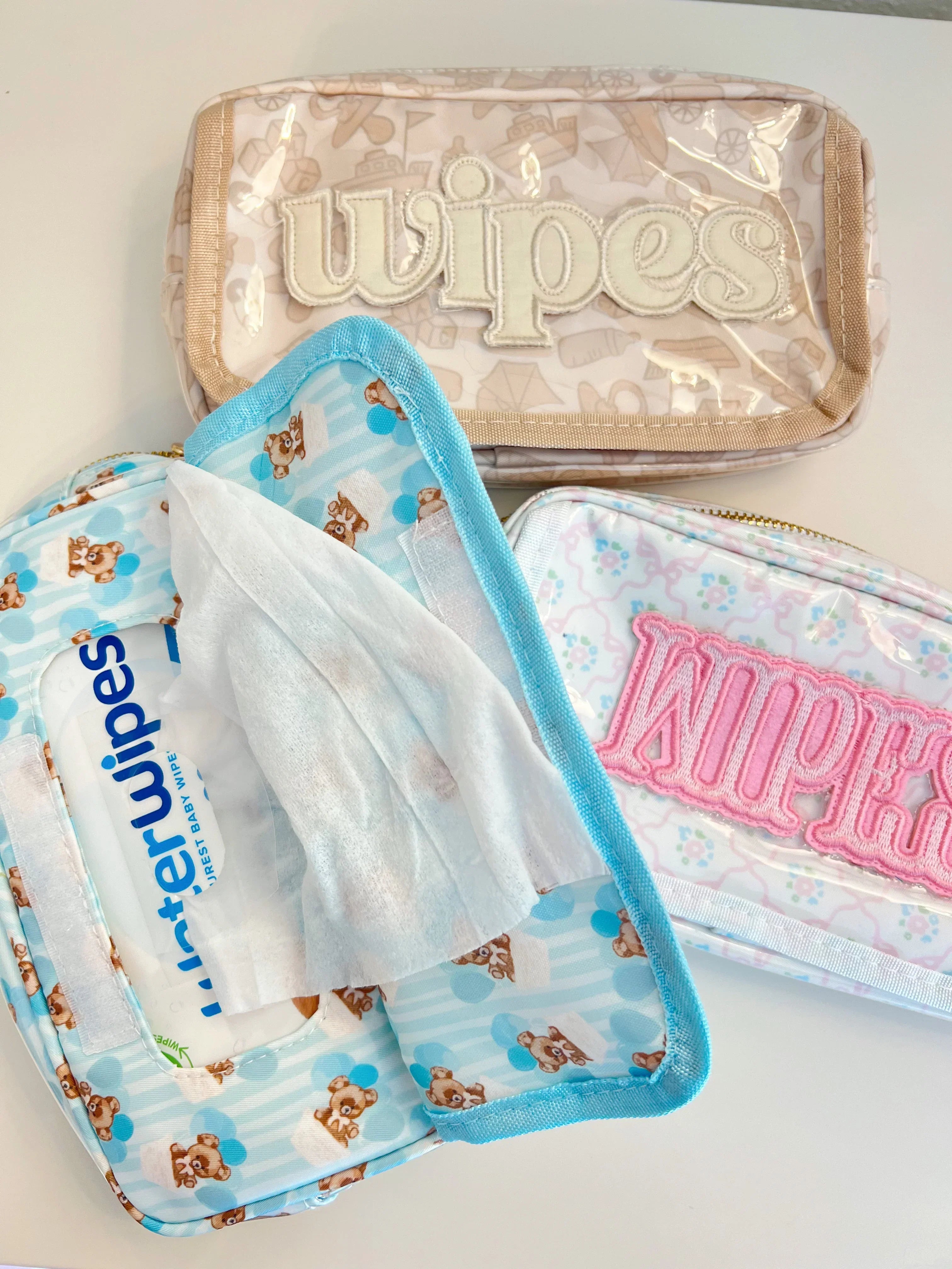 KenzKustomz Wipes Pouch Clear Coat Bag
