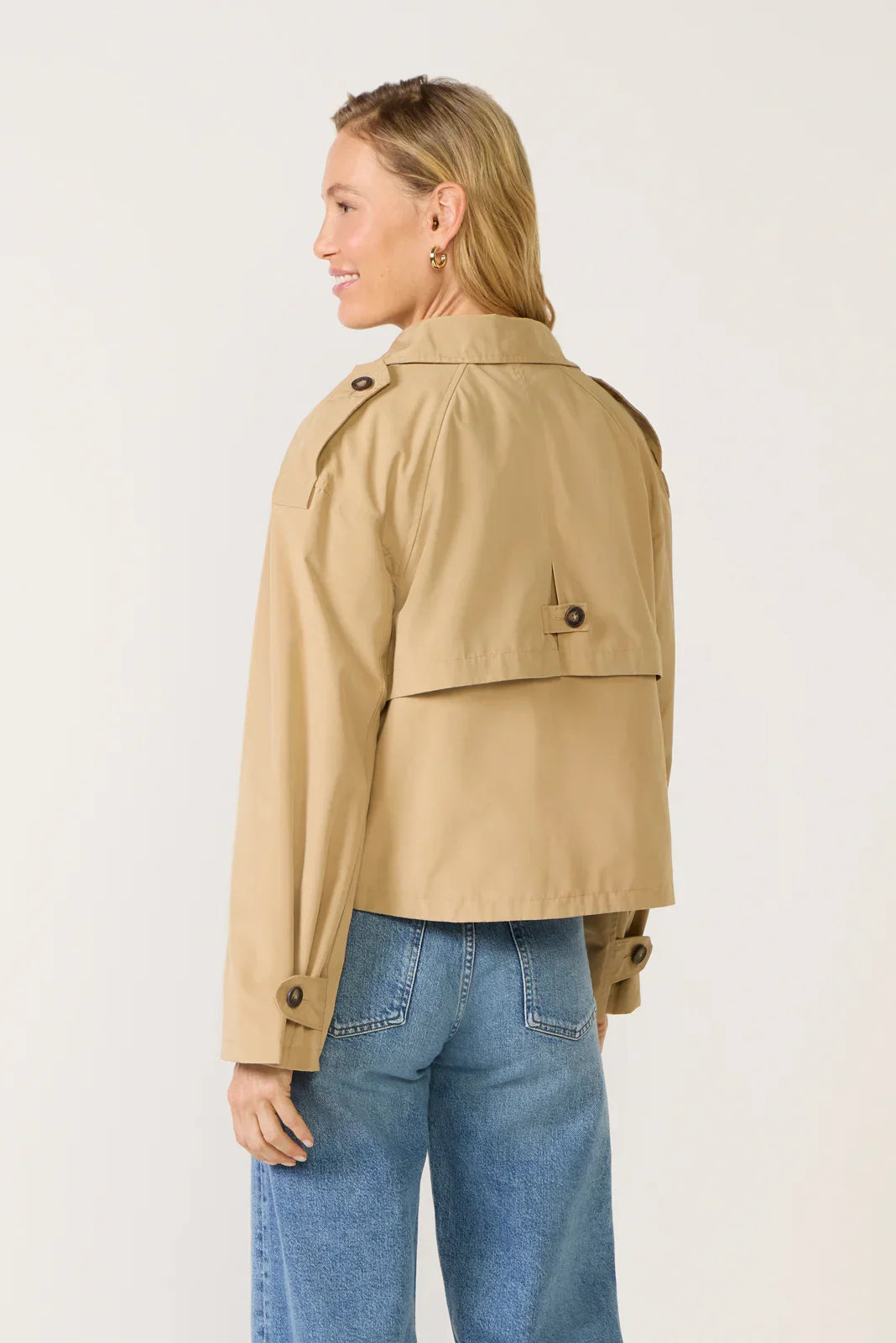 Benny Cropped Trench Jacket