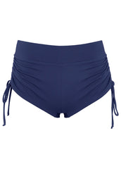 Adjustable Side Swim Short Ultramarine Blue
