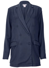 Double Breasted Blazer Navy