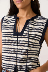 Priscilla Crochet Tank