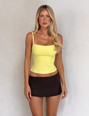 MIDORI BANDAGE TOP YELLOW