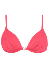 Push Up Bikini Top Sunset Pink