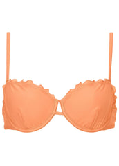 Bermuda Bikini Top Cantaloupe