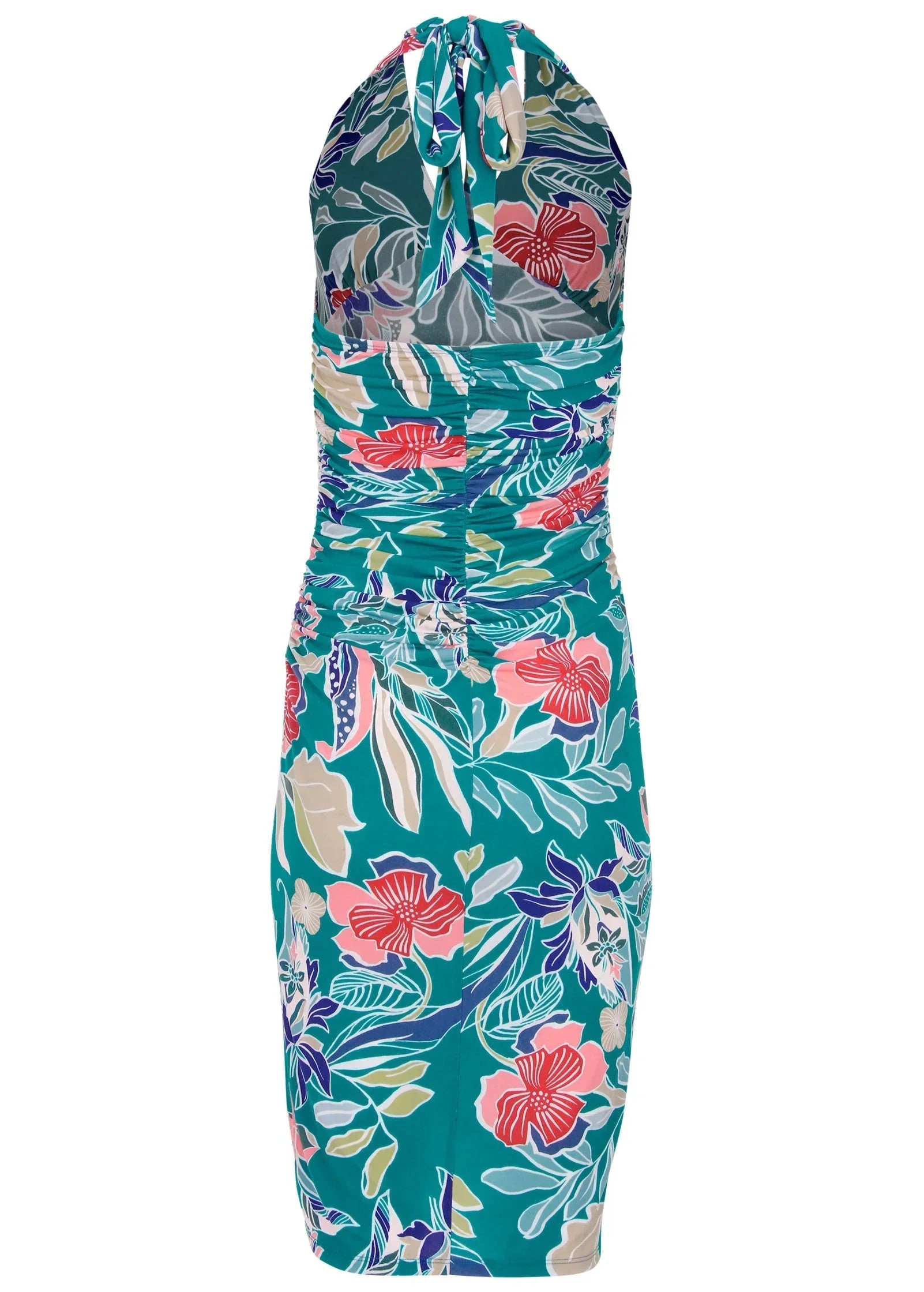 Halter Wrap Dress Paradise Floral