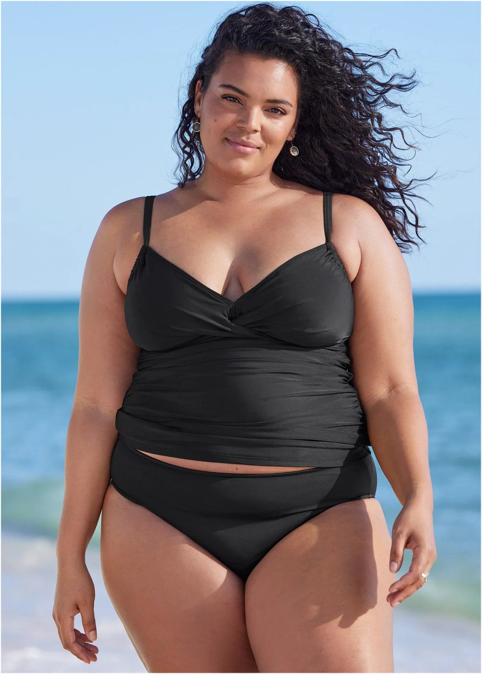 Bali Moderate Bikini Bottom Black Beauty
