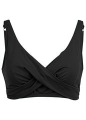 Lovely Lift Wrap Top Black Beauty