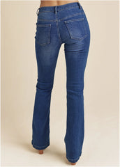 Halle Bootcut Jeans Dark Wash
