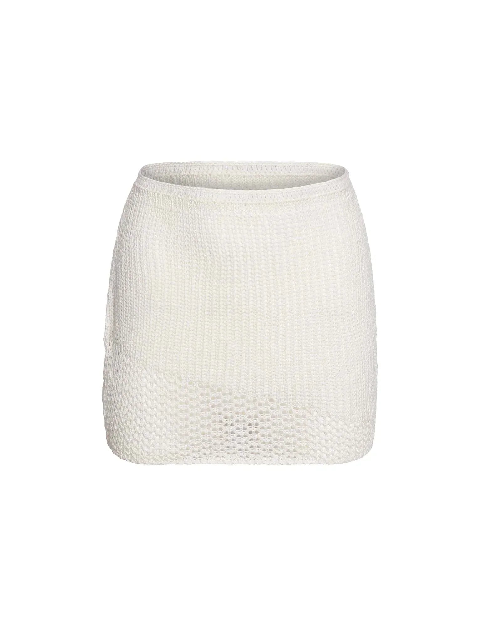 MACAULEY MINI SKIRT WHITE