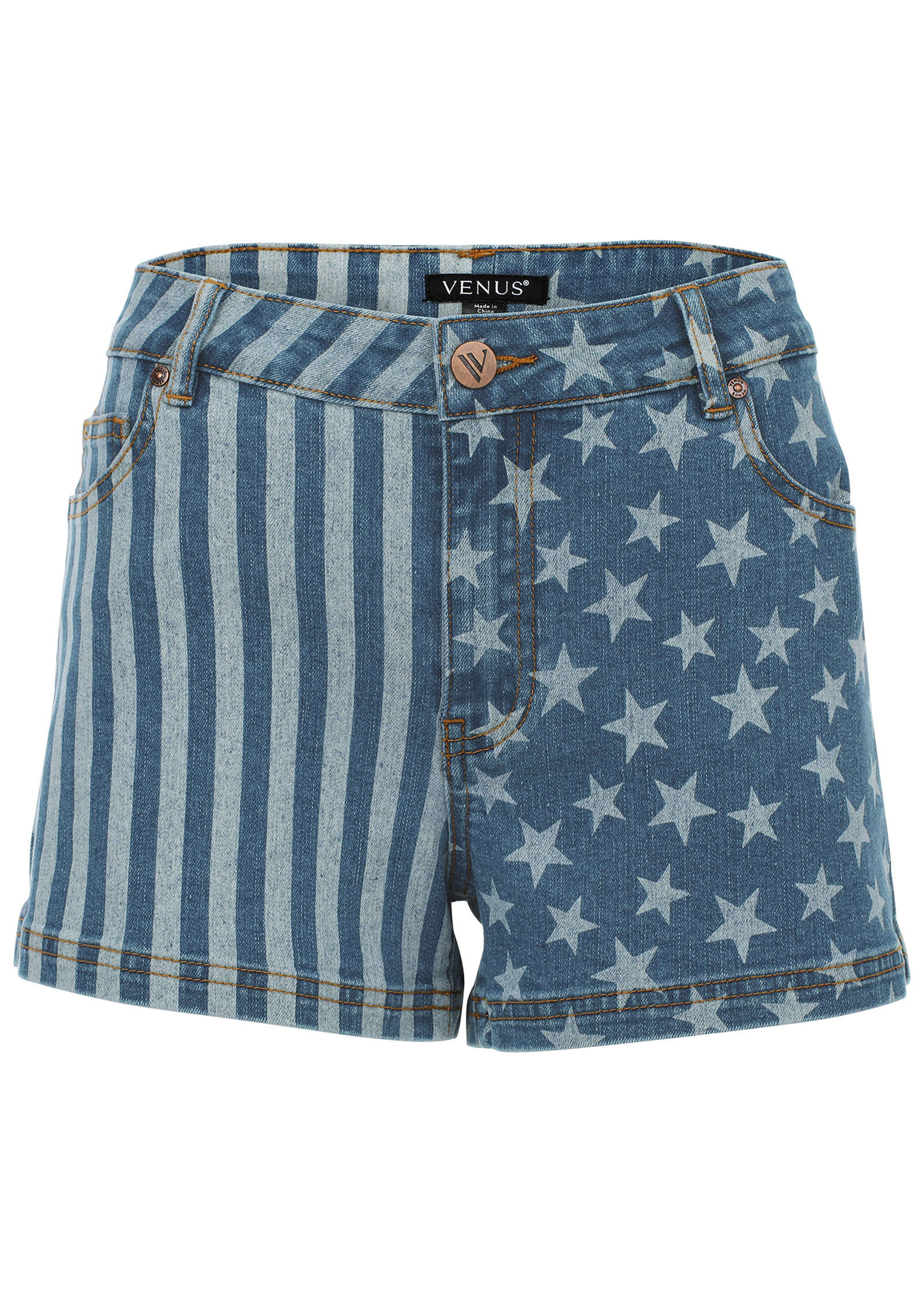 Americana Short Starry Night Denim