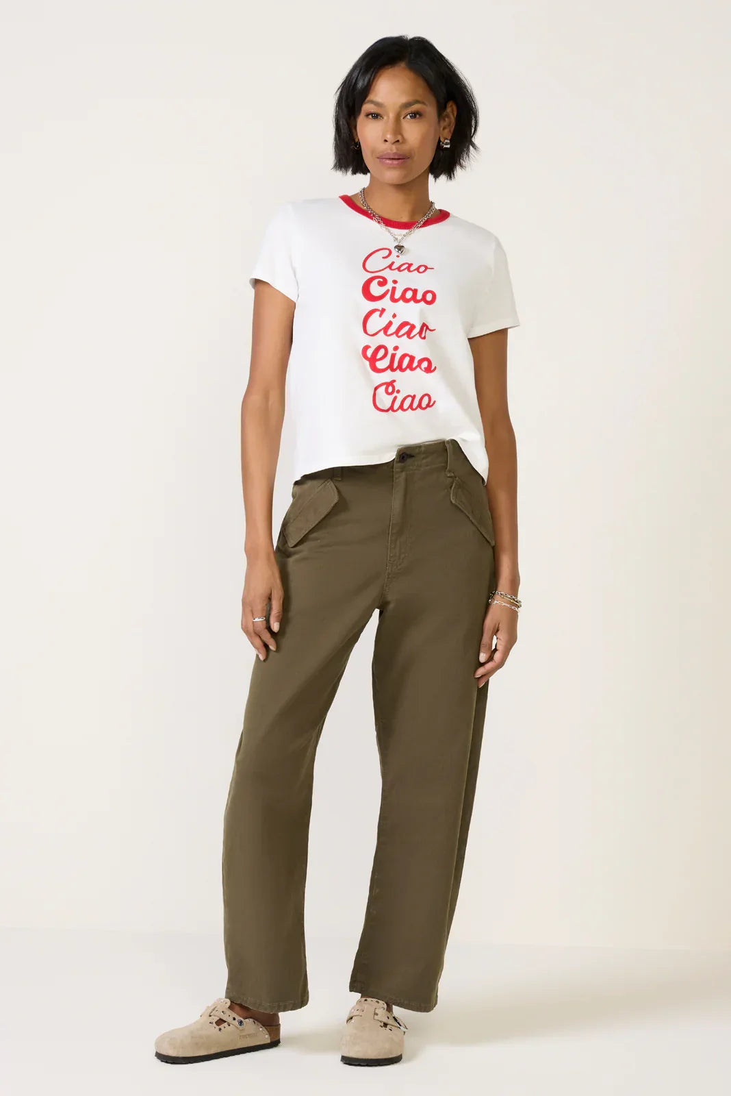 Ciao Ciao Ringer Tee