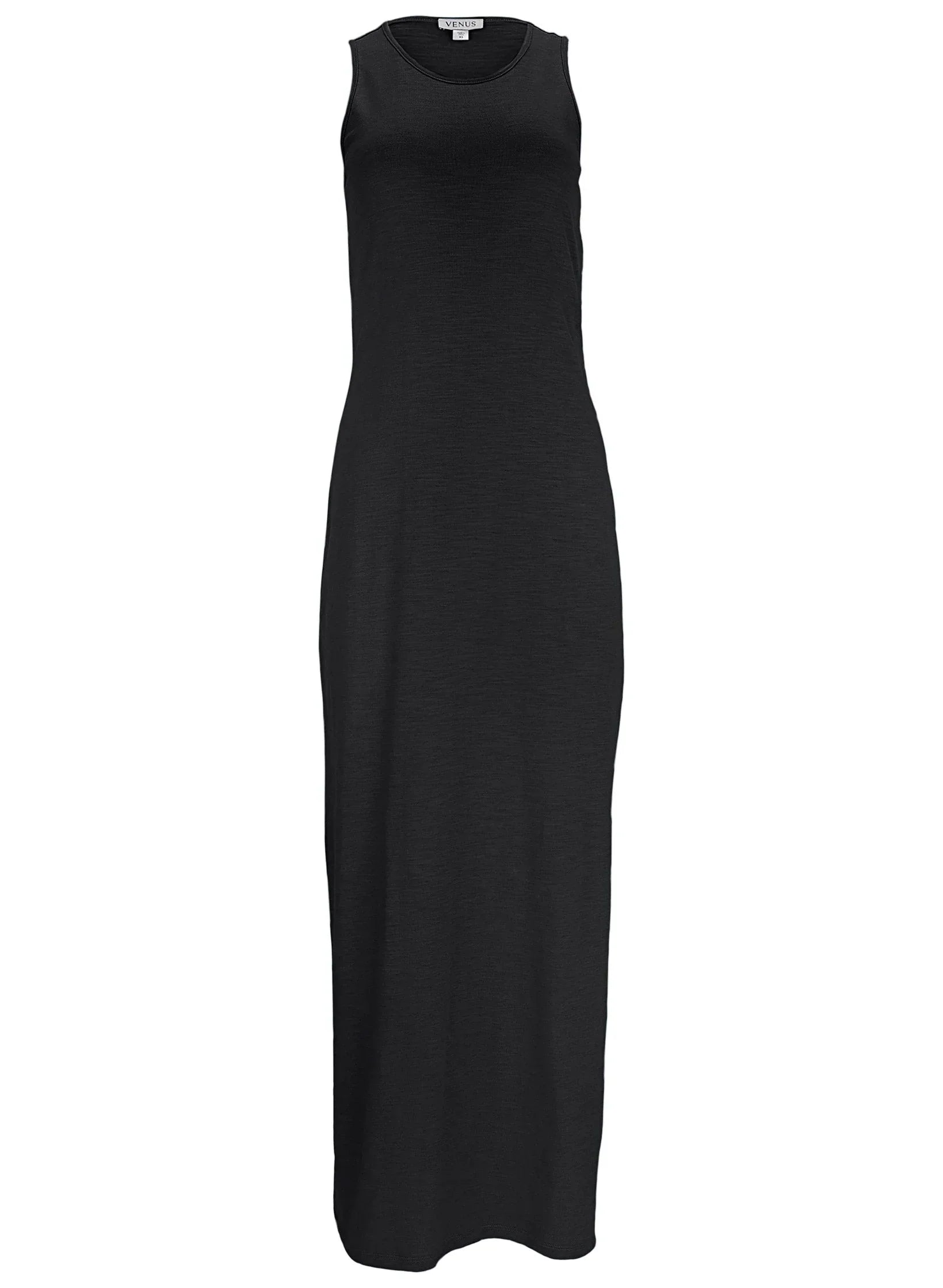 Tank Maxi Dress Jet Black