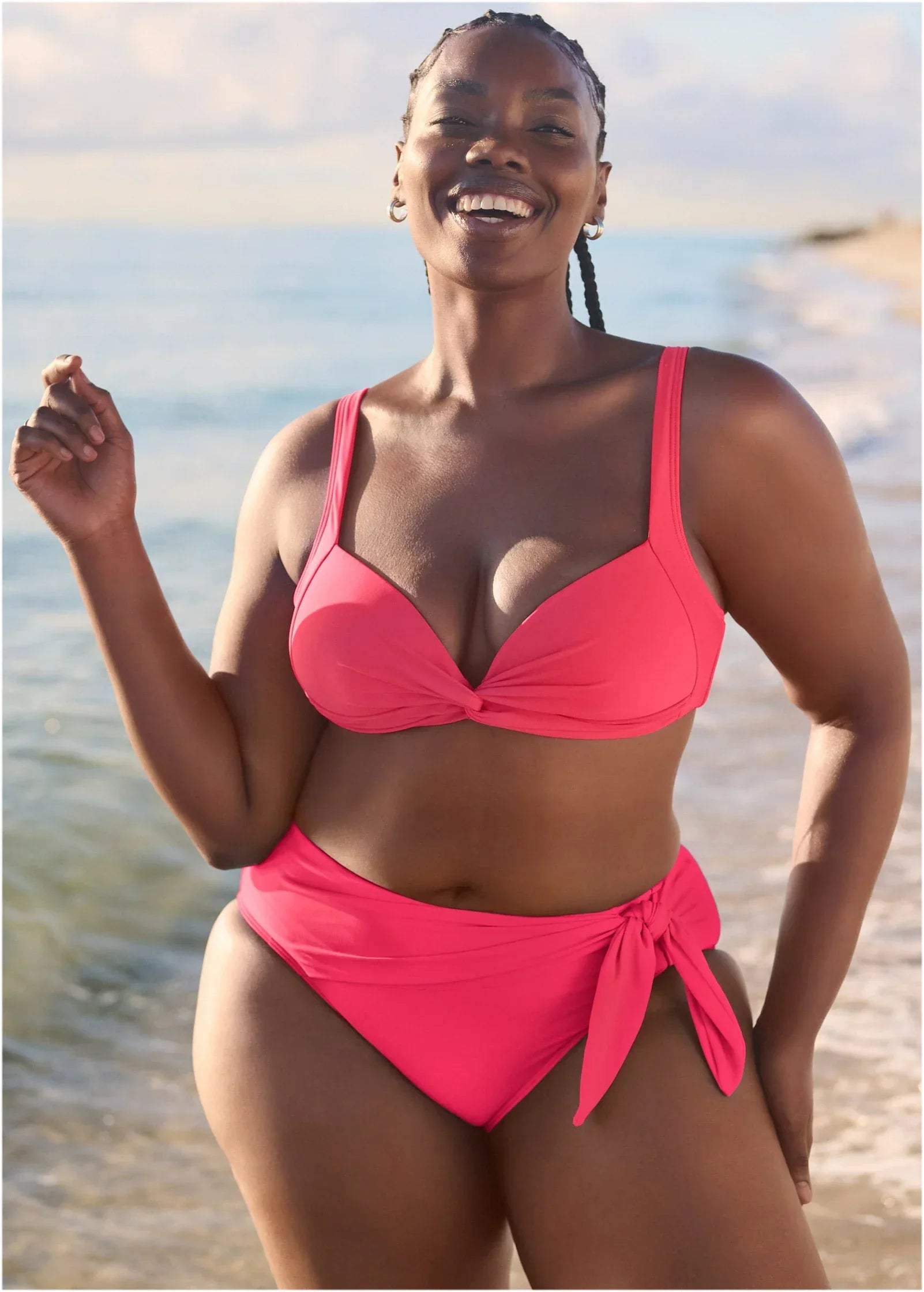 Kauai Bikini Bottom Sunset Pink