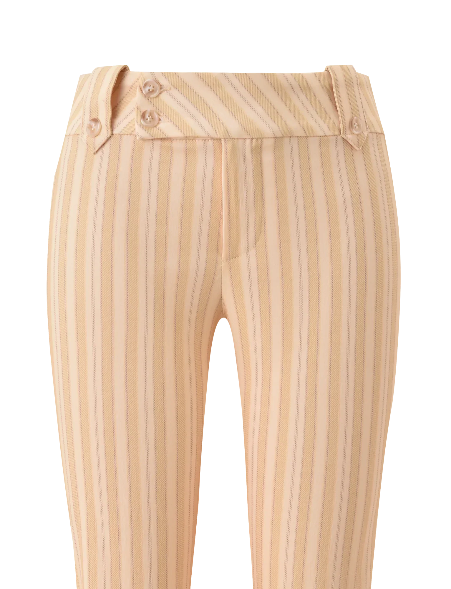 KITTIE CAPRI YELLOW STRIPE