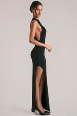 Sleeveless Maxi Dress in Black
