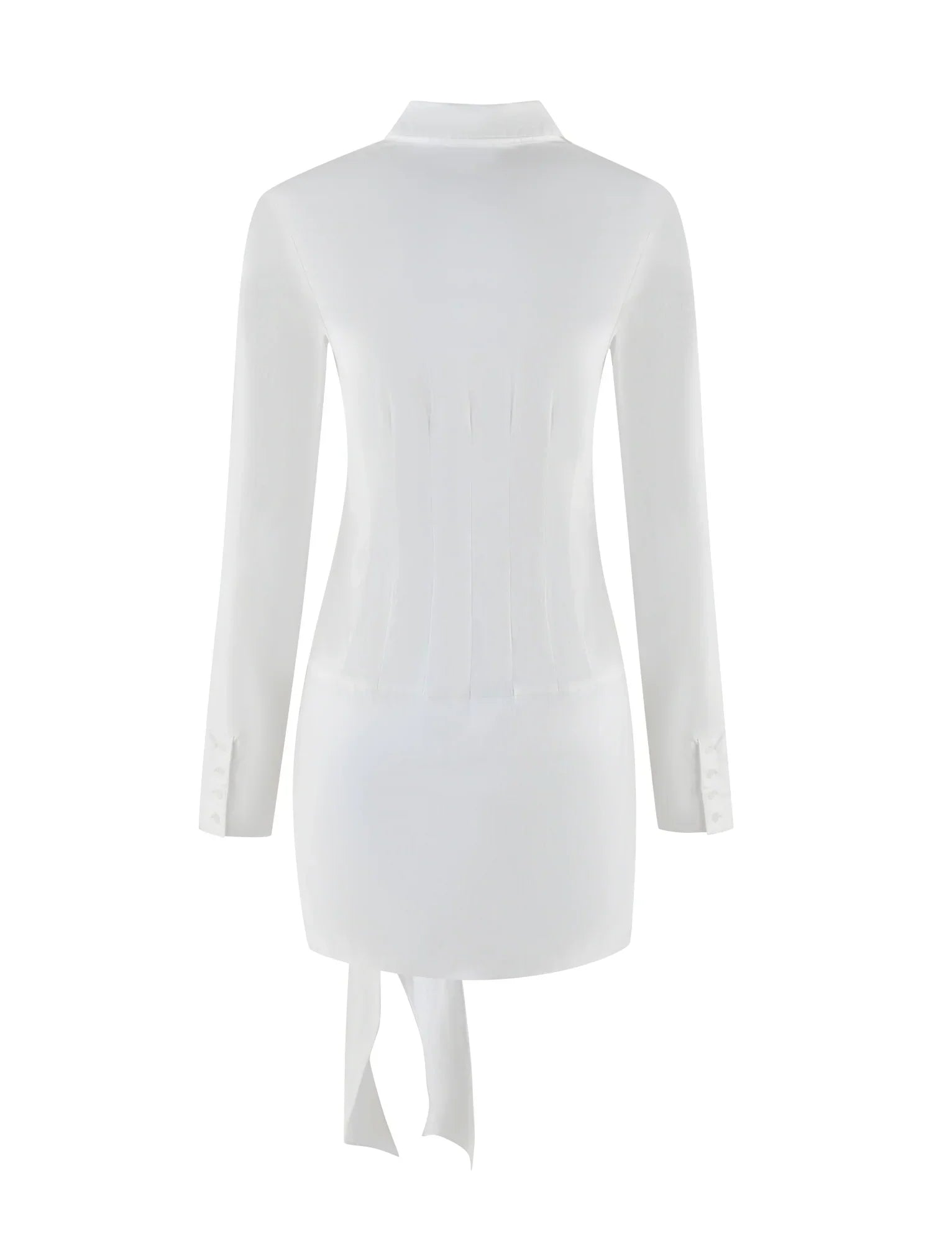 ZADIE SHIRT DRESS WHITE