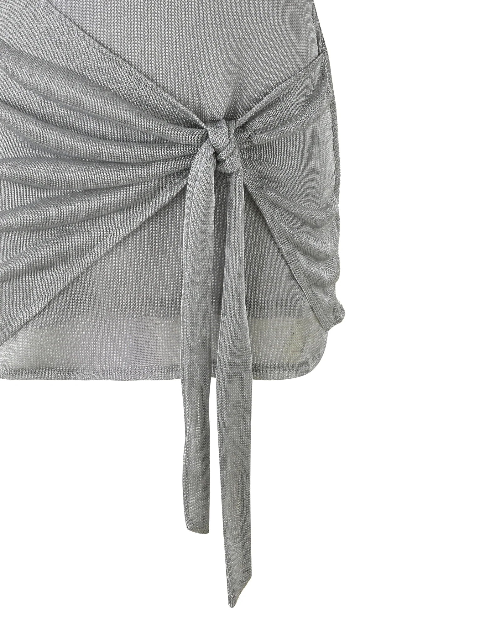 AZELMA DRESS SILVER SILVER