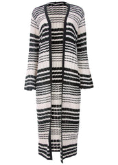 Stripe Duster White Multi