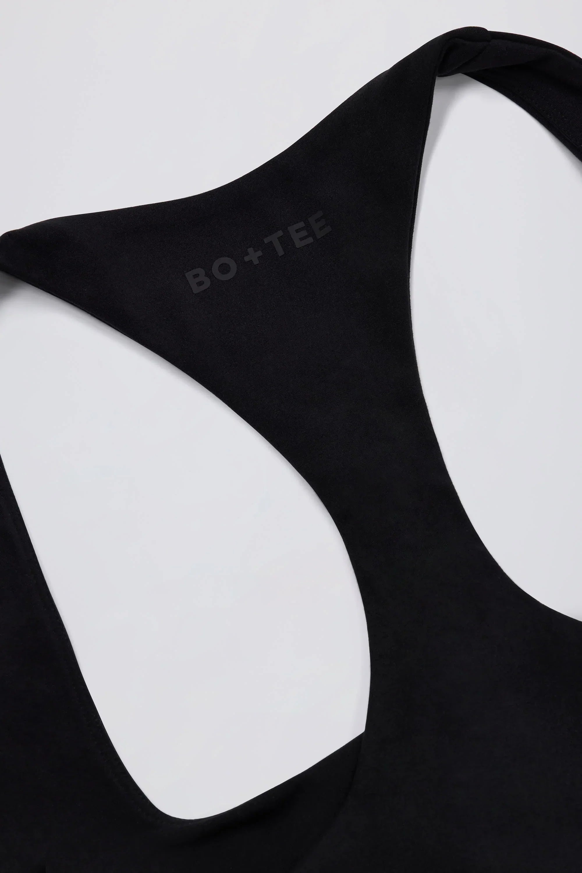 Soft Active Racerback Tank Top in Black