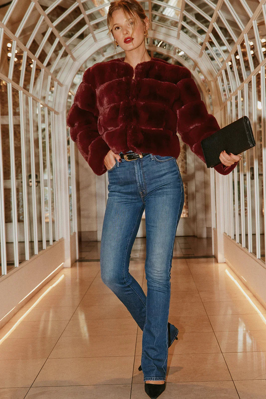 Page Turner Fur Jacket