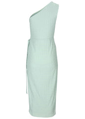 Tie Side Maxi Dress Dusty Mint