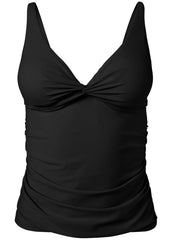 Paros Underwire Tankini Top Black Beauty