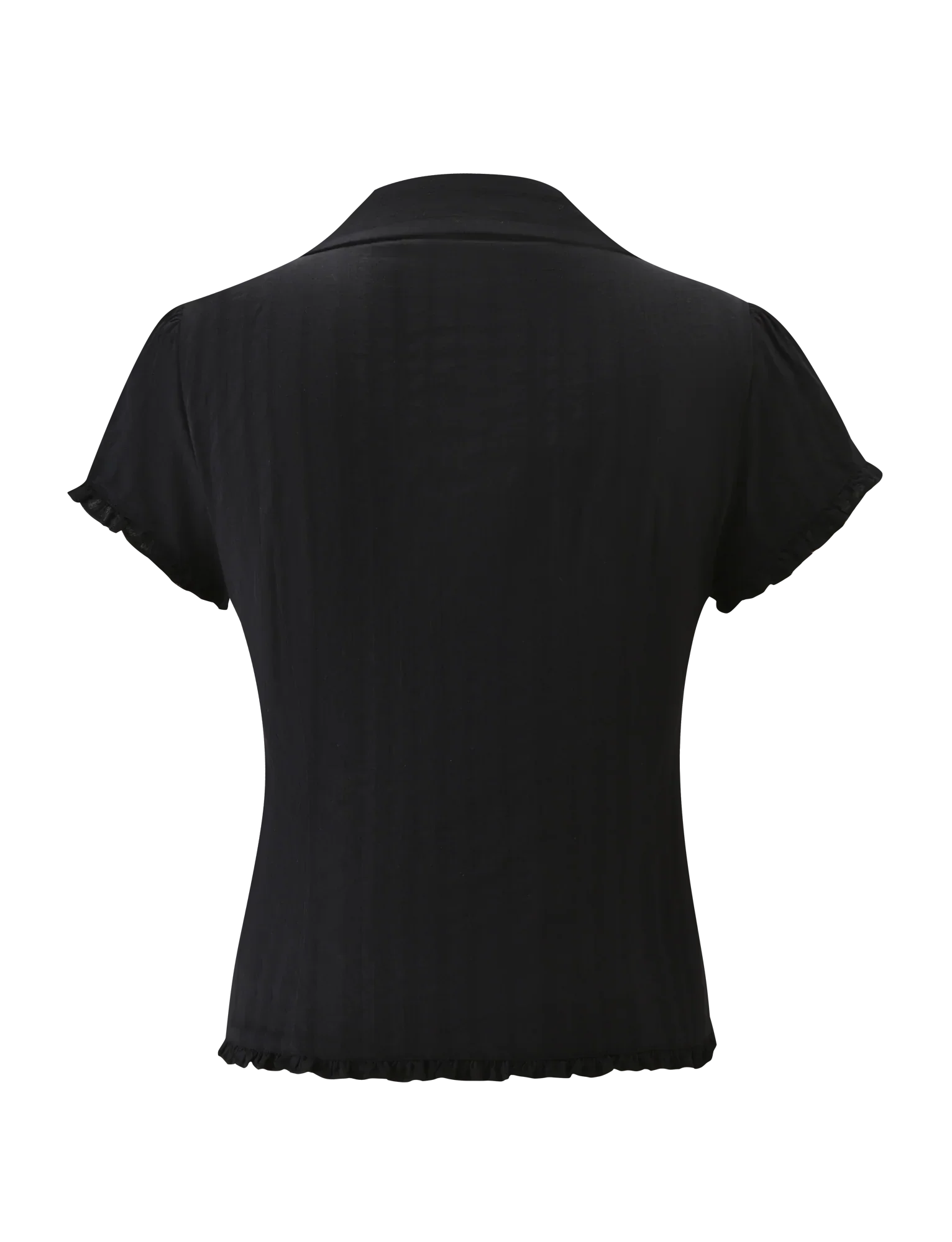 VALERIE SHORT SLEEVE SHIRT BLACK