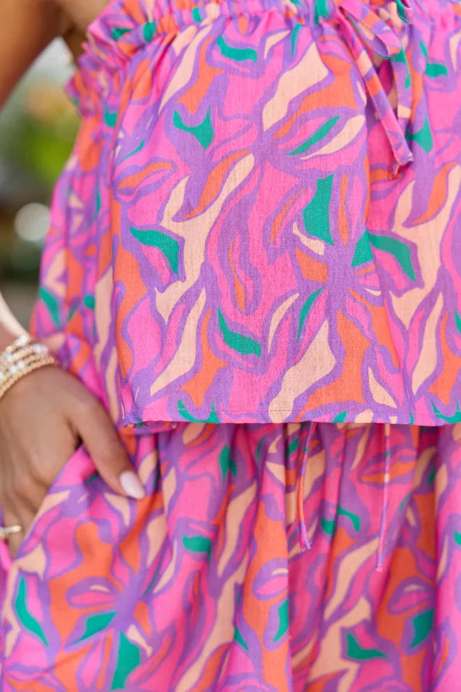 Summer Fling Multi Printed Romper