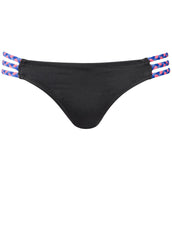 Braided Lowrise Bottoms Blissfully Black