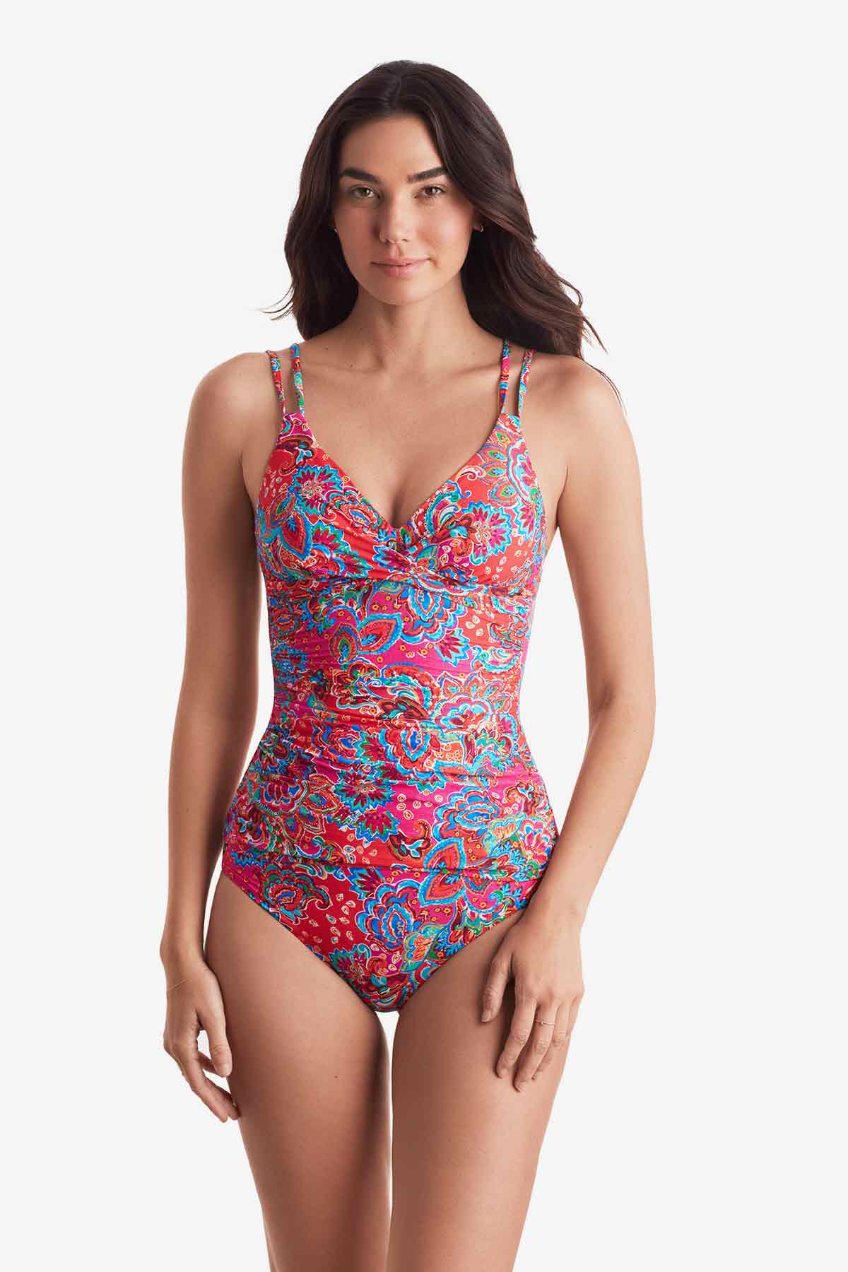 Haven Tankini Top Island Paisley