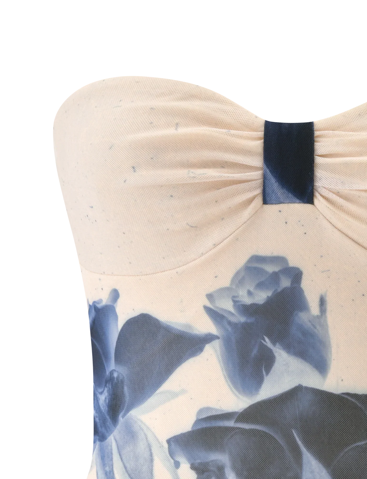 JANIS TOP INDIGO FLORAL