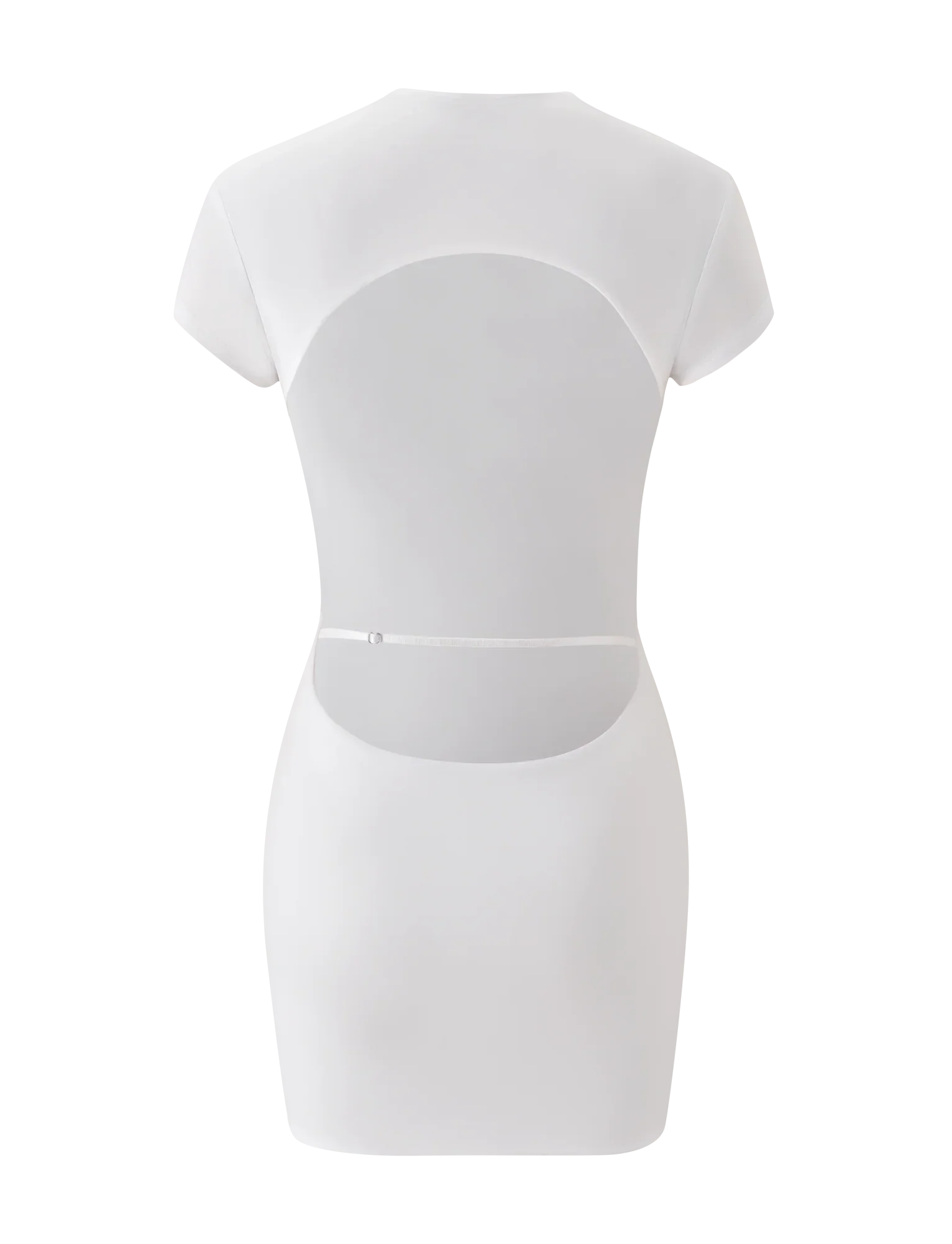 EMILY MINI DRESS WHITE