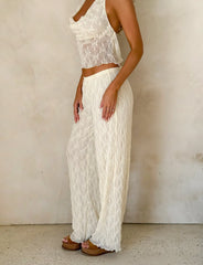 KATERINA PANT IVORY LACE