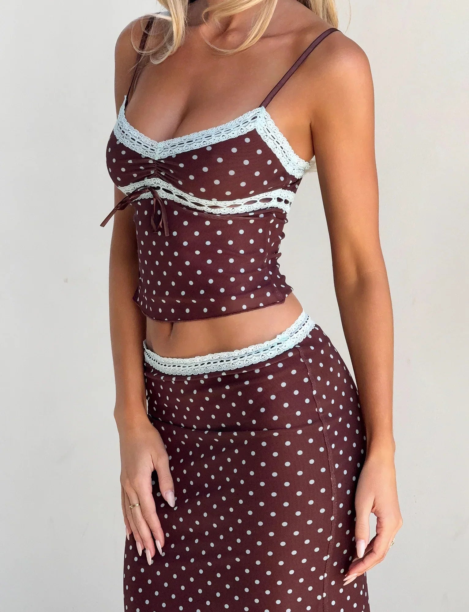 AMARA TOP POLKA DOT