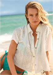 Bahama Knit Shirt Off White