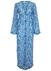 Sea Breeze Kimono Cover Up Delicate Floral