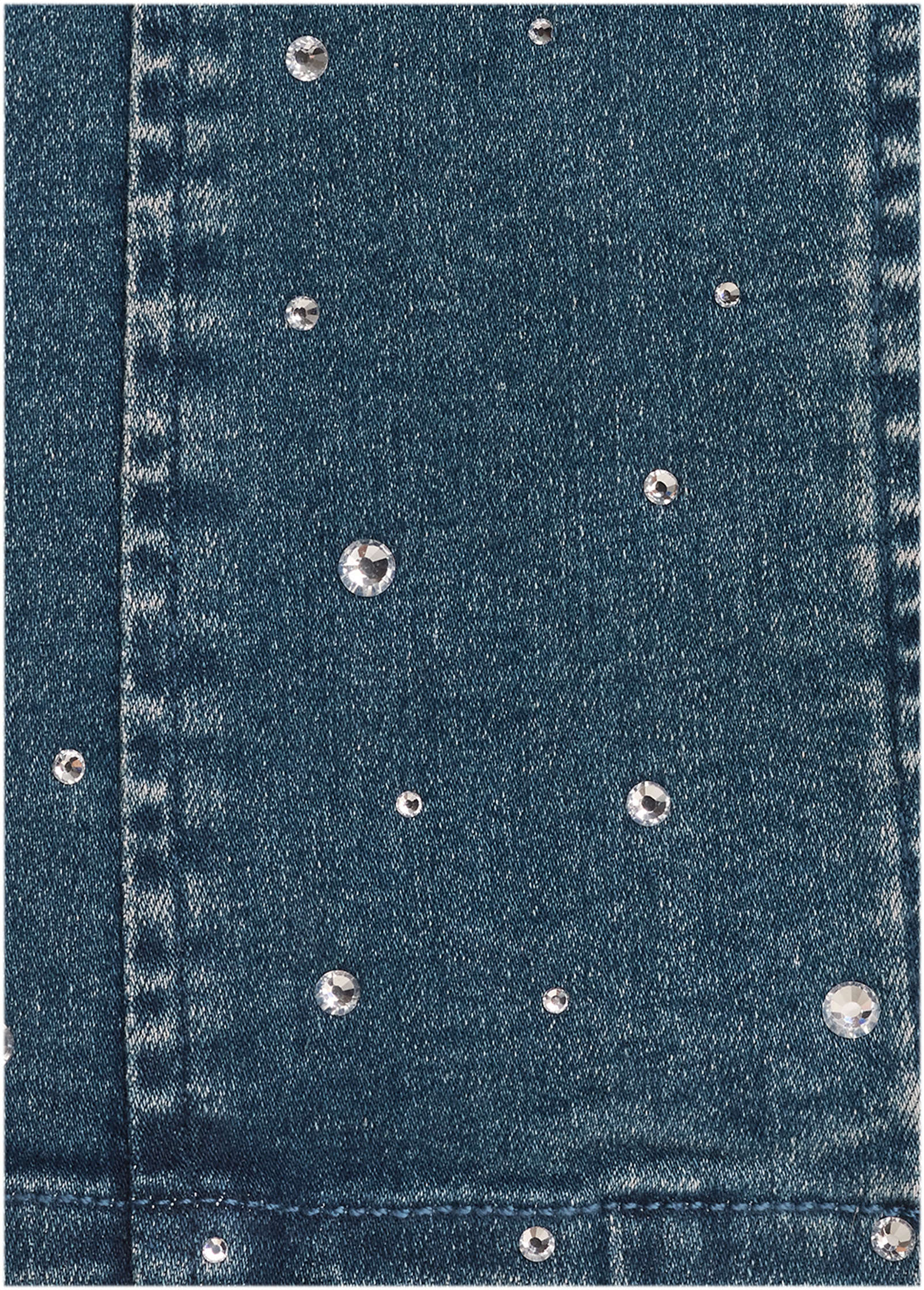 Denim Mini Dress Medium Wash