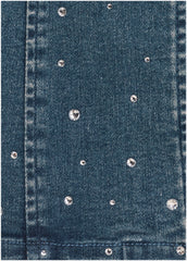Denim Mini Dress Medium Wash