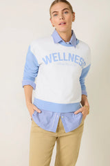 Crew Neck Graphic Sweatshirt