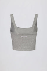 Super Sculpt Seamless Longline Camisole Top in Grey Marl