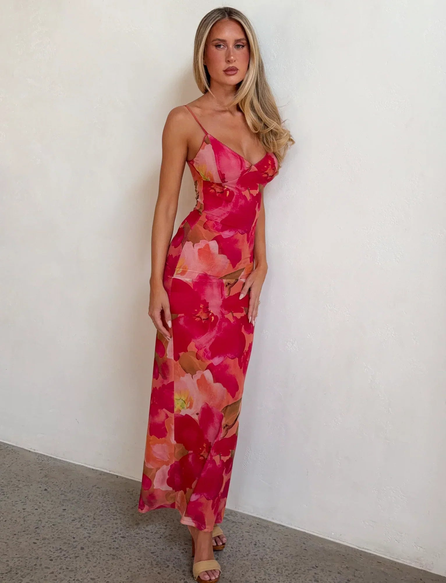 JULIANNA MAXI DRESS DAIQUIRI FLORAL