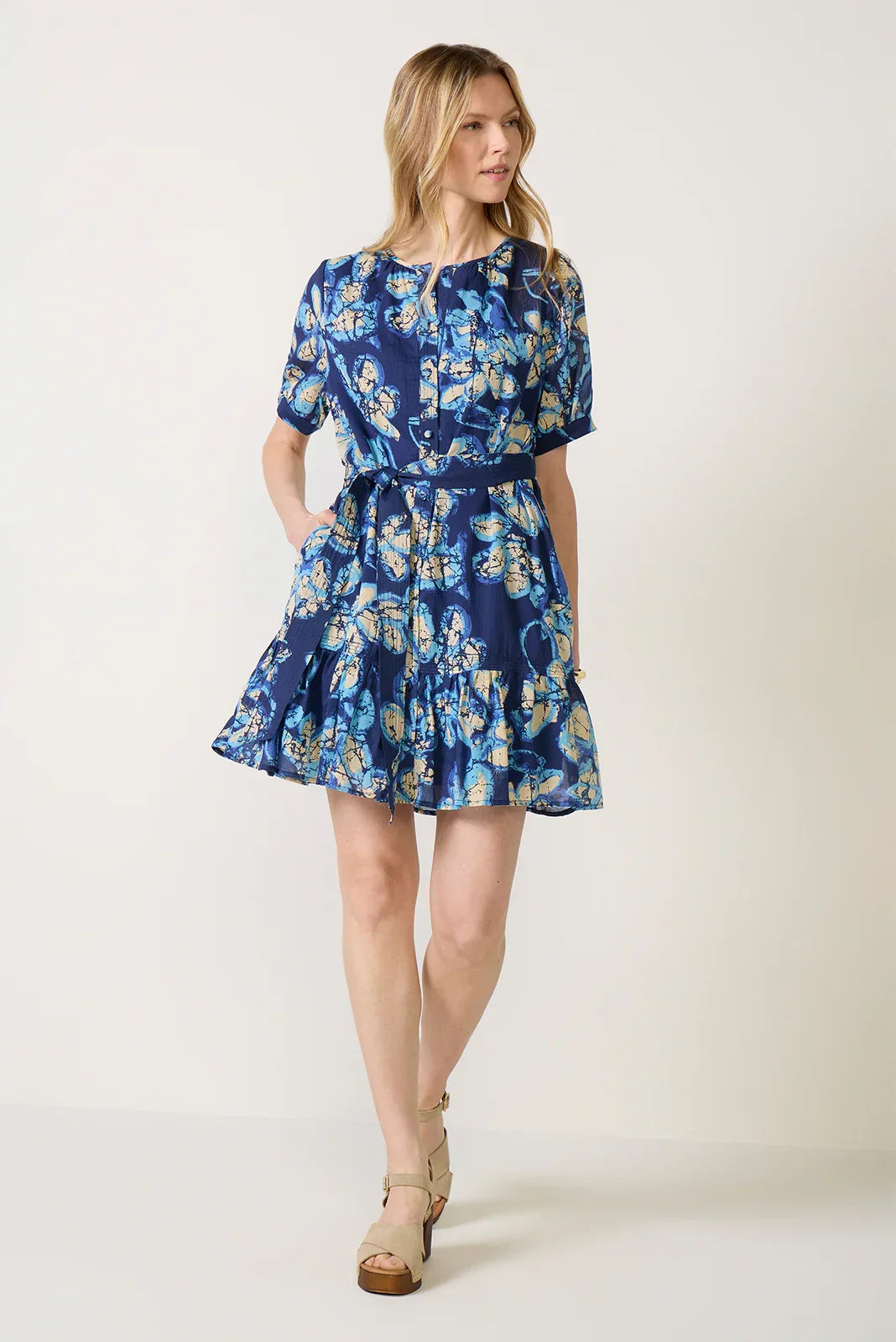 Arlene Puff Sleeve Mini Dress