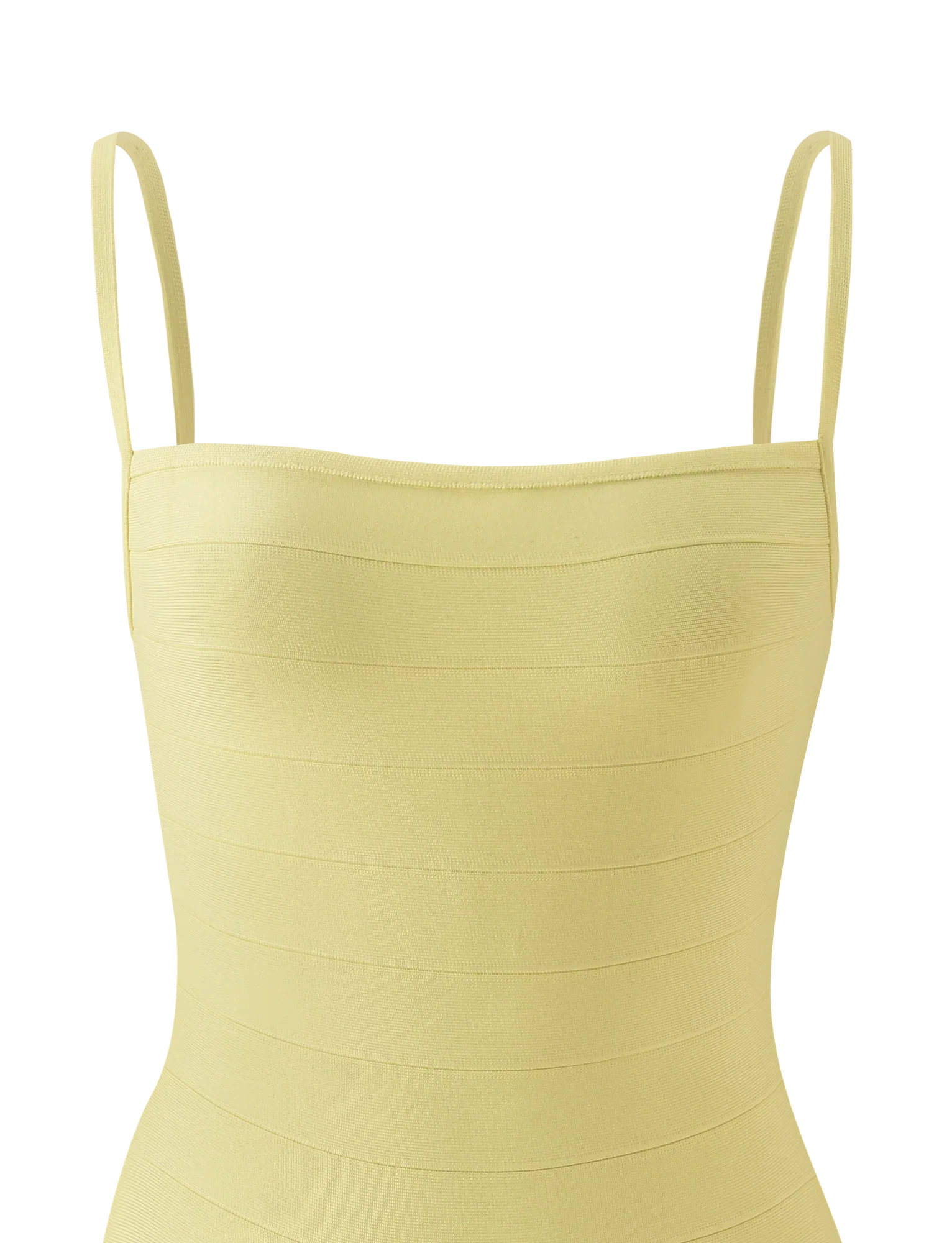 MIDORI BANDAGE DRESS YELLOW