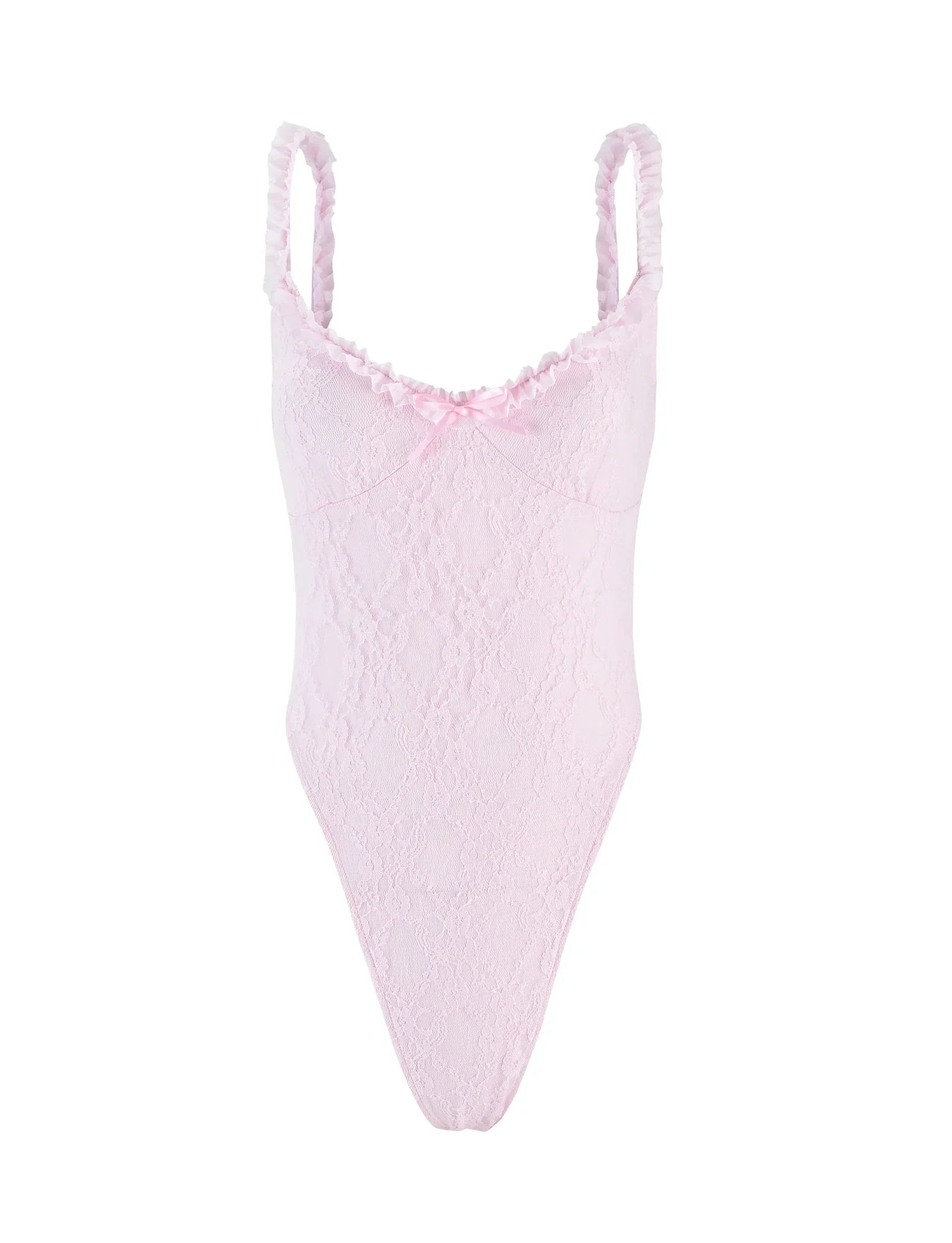 DEJA BODYSUIT PINK PASTEL PINK