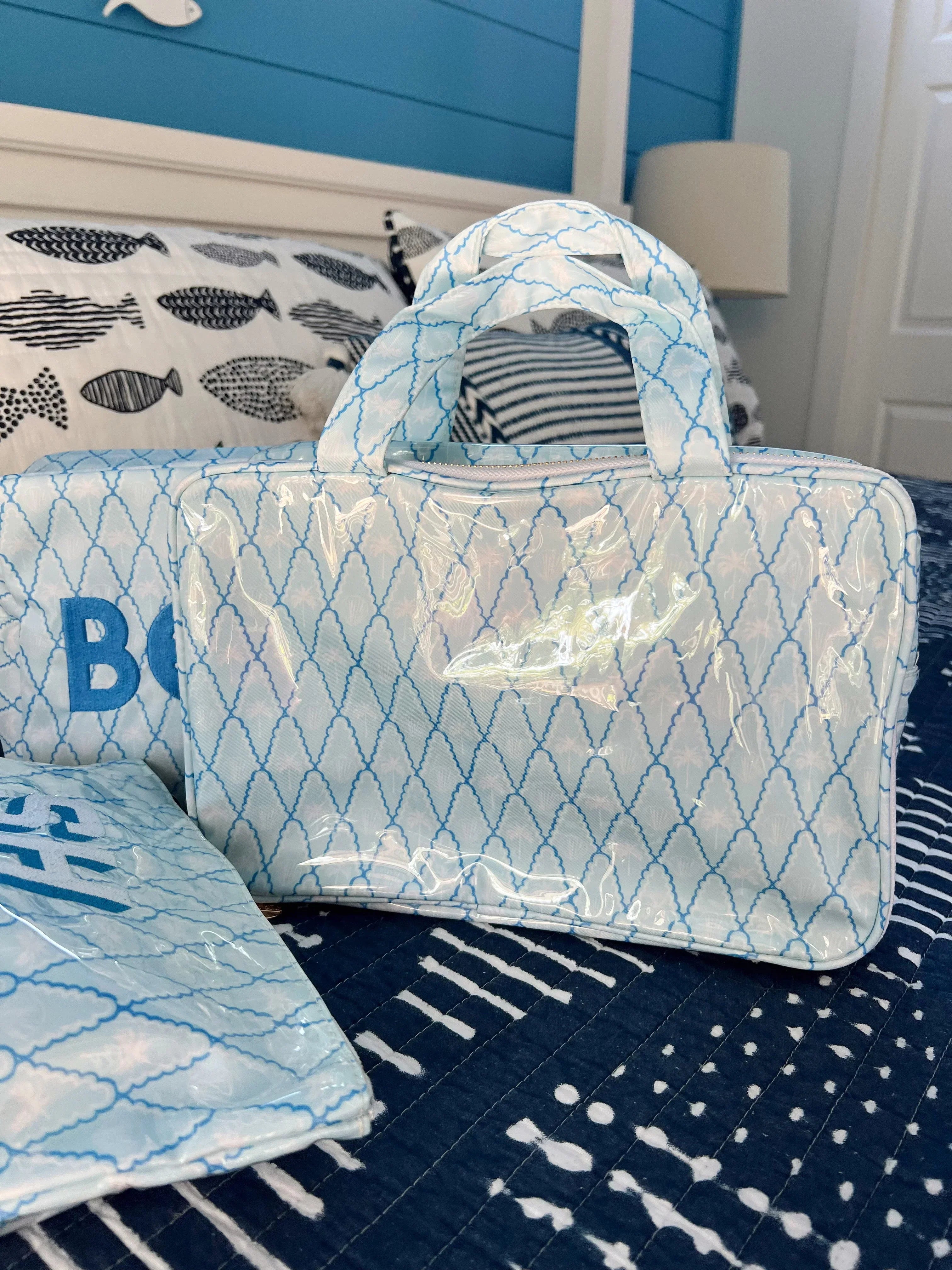KenzKustomz Clear Coat Toiletry Case