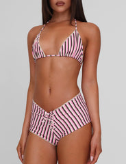 DAZZLE BIKINI BOTTOM STRIPE
