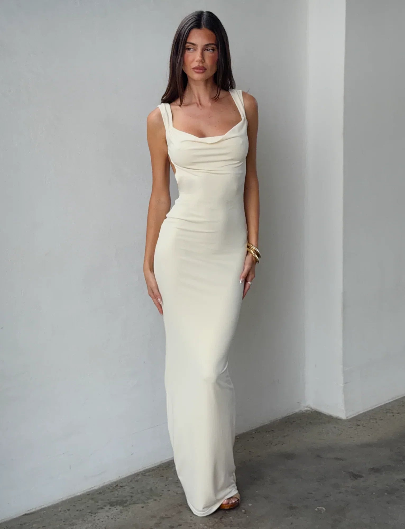 MORANA DRESS YELLOW BUTTER