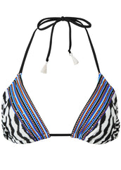 Bahamas Triangle Bikini Top Jungle Queen
