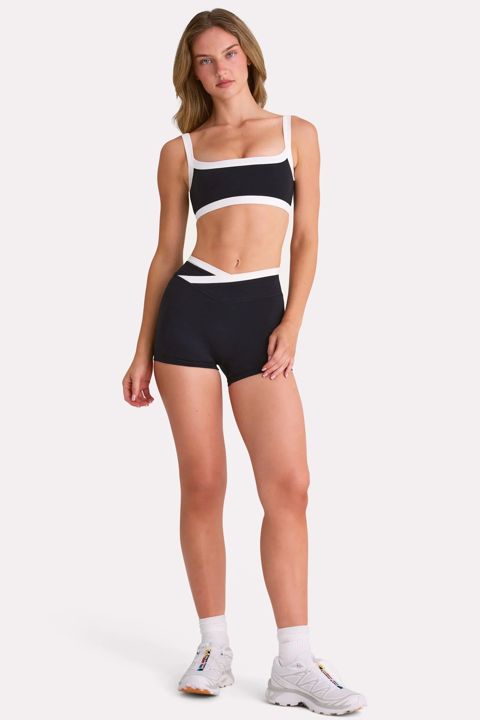 Soft Active Shorts in Black