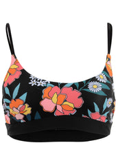 Scoop Neck Sport Top Floral Delight